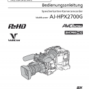 More information about "Handbuch Panasonic AJ-HPX2700"